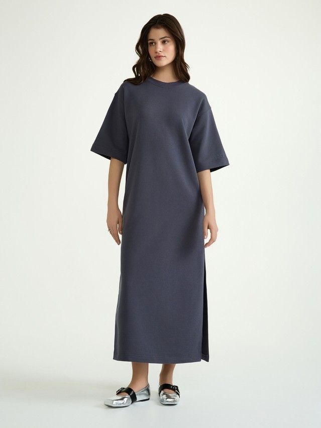 Women's gown CONTE ELEGANT LPL 3077, s.170-84-90, graphite - 1