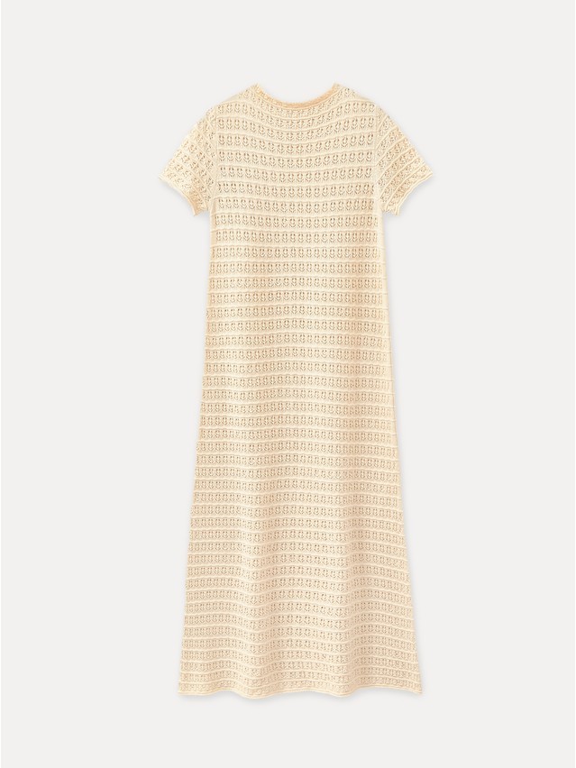 Women's dress CONTE ELEGANT LDK2571, s.170-84-90, beige - 7
