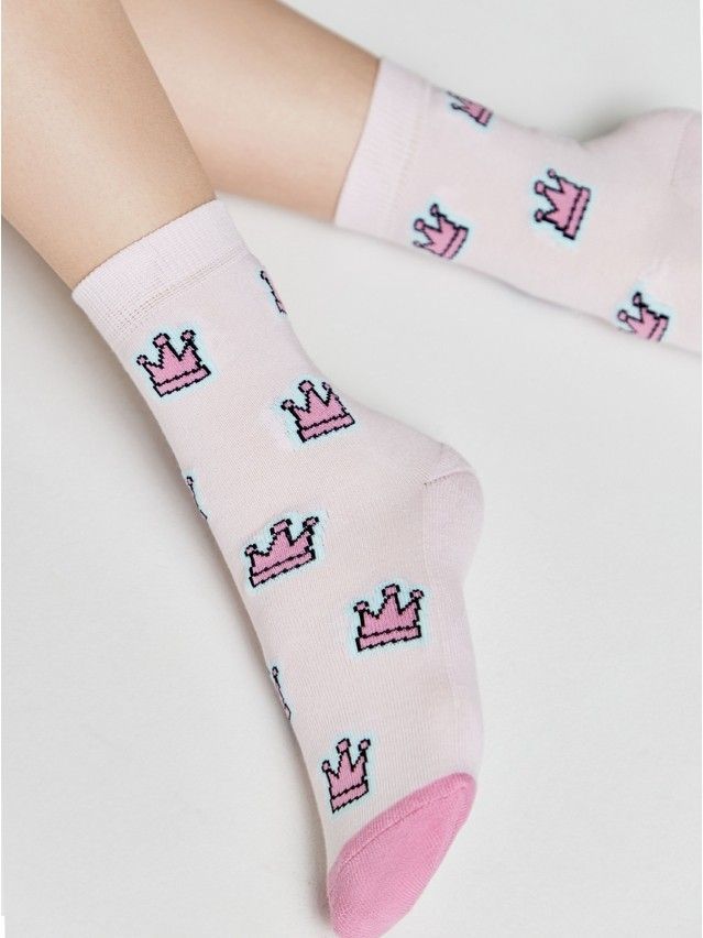 Children's socks CONTE-KIDS SOF-TIKI, s.16, 763 light pink - 3