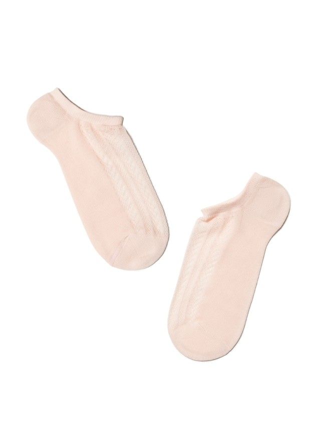 Women's cotton socks ACTIVE (ultra-short) 19C-185SP, s. 36-37, 179 peach - 2