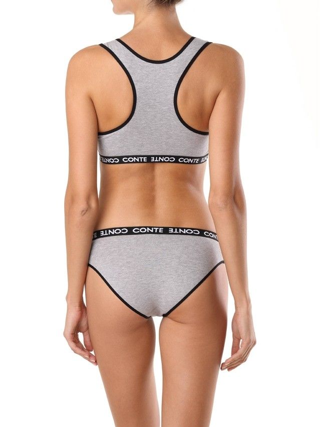 Women's bustier CE ULTIMATE COMFORT LBE 995, s.170-96, grey melange - 6