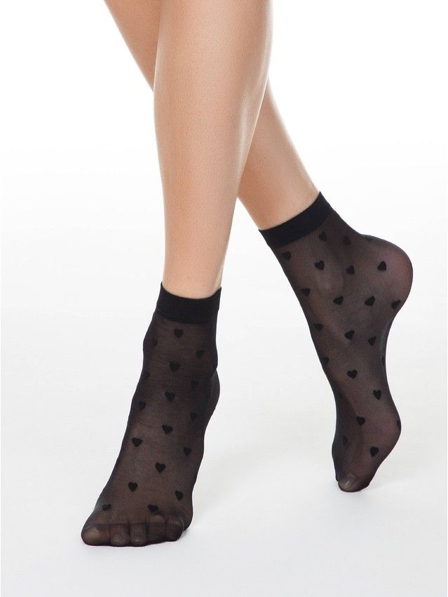 Women's socks FANTASY 19С-111SP, s.36-39, nero - 1