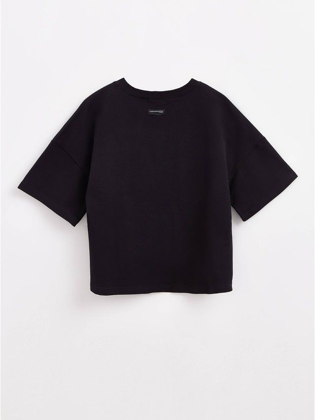 Women's polo neck shirt CONTE ELEGANT LD 1633, s.170-92, black - 5