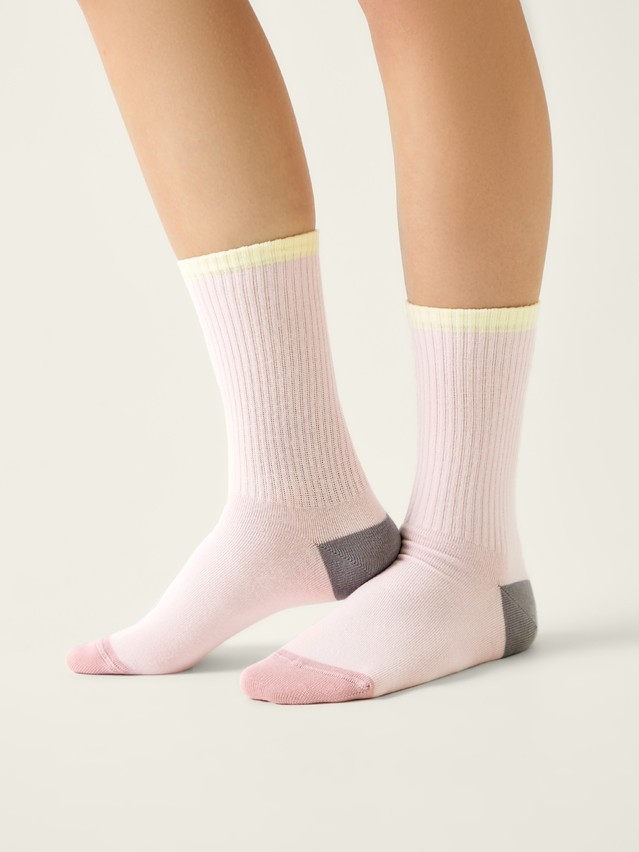 Women's socks CONTE ELEGANT ACTIVE, s.23-25, 964 light pink - 2