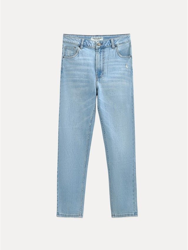 Denim trousers CONTE ELEGANT CON-730, s.170-102, light blue - 7