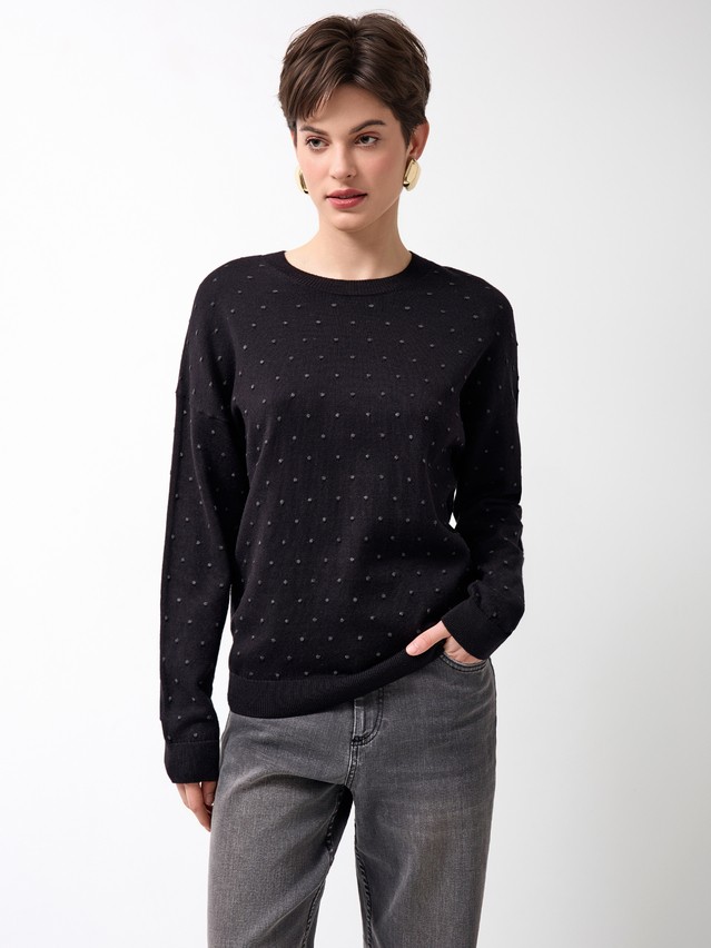 Women's pullover CONTE ELEGANT LDK2509, s.170-84, black - 3
