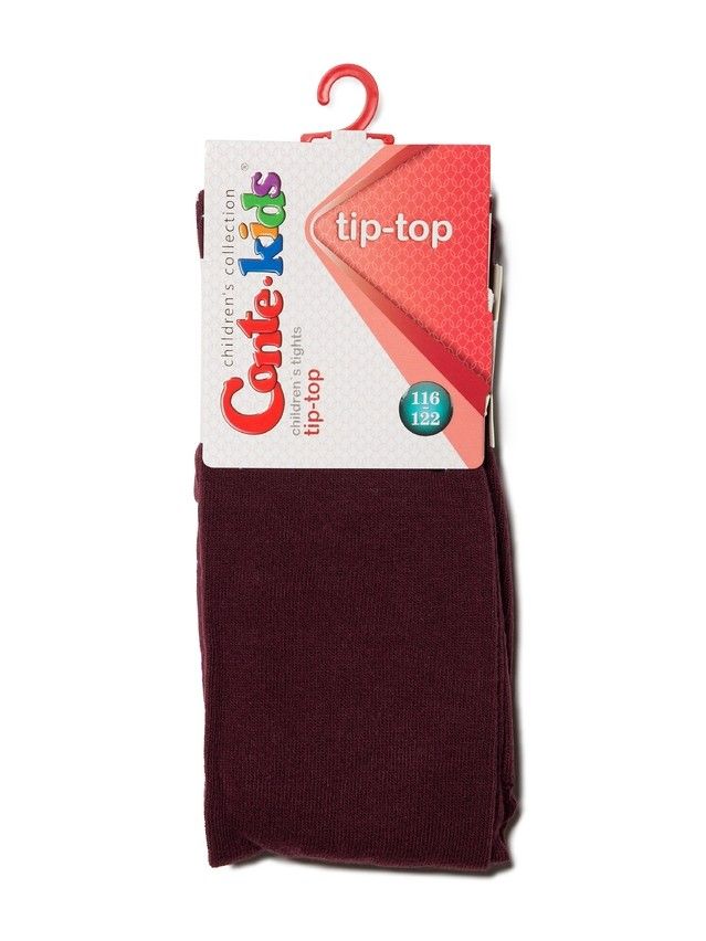 Children's tights CONTE-KIDS TIP-TOP, s.116-122 (18),000 maroon - 2