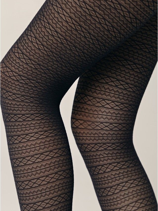 Women's tights CONTE ELEGANT DELICATE, s.2, nero - 3