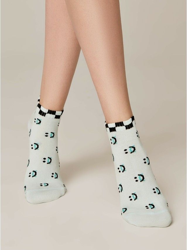 Women's socks CONTE ELEGANT CLASSIC, s.23, 439 pale turquoise - 2