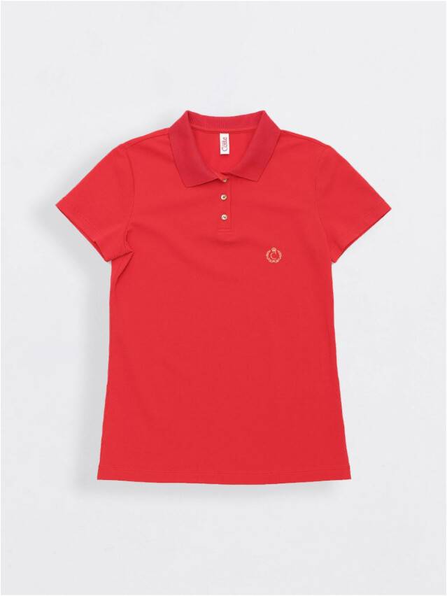 Women's polo shirt LD 927, s.170-100, toreador red - 1