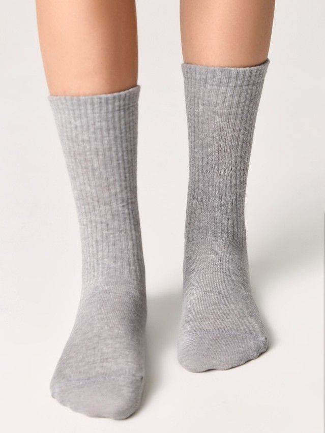 Children's socks CONTE-KIDS ACTIVE, s.24, 000 grey - 1