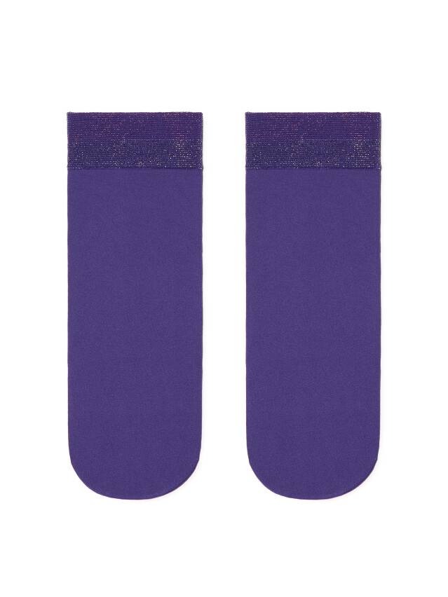 Women's socks CONTE ELEGANT FANTASY, s.23-25, silver-violet - 2