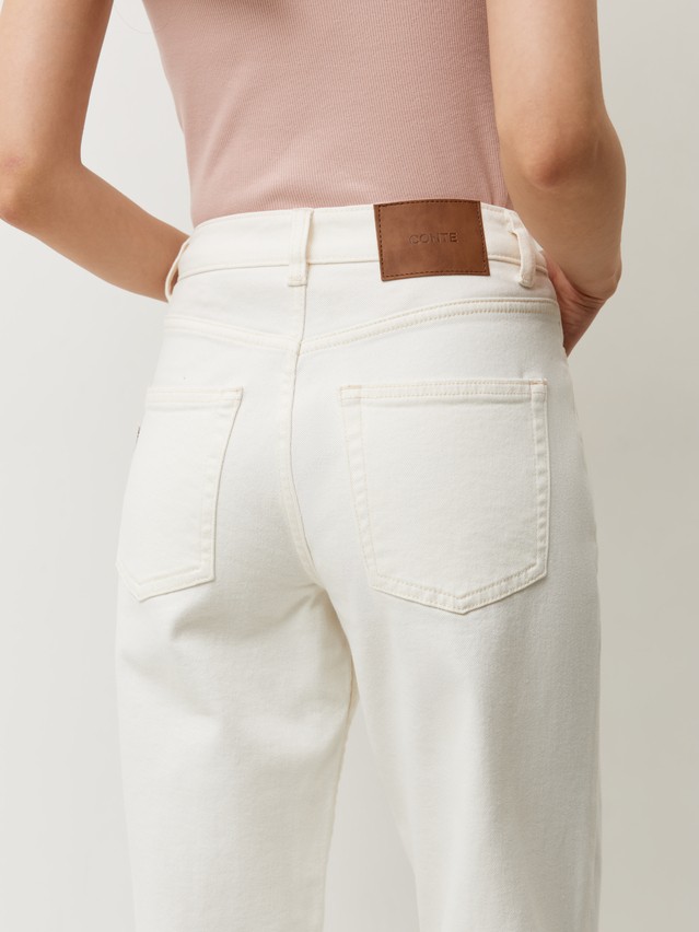 Women's jeans CONTE CON-993, s.164-90, off white - 6