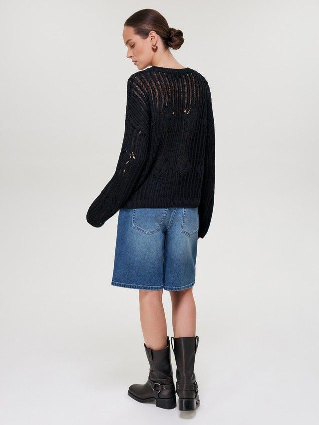 Women's pullover CONTE ELEGANT LDK2553, s.170-84, black - 2