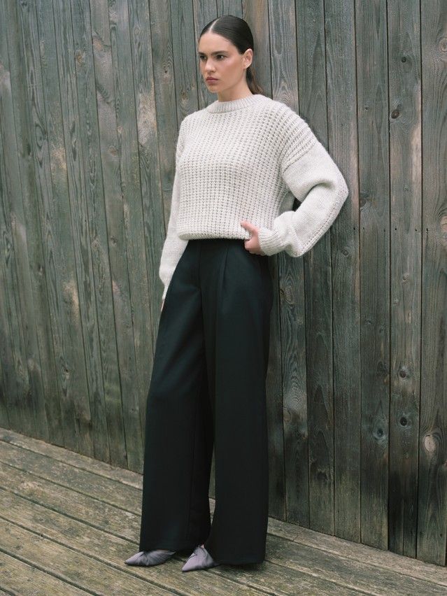 Women's trousers CONTE LBK 3258, s.170-88-94, black - 2