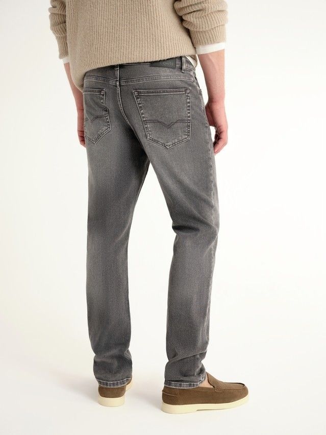 Men's jeans CONTE CNM-05, s.176/80-W30/L32, grey - 4