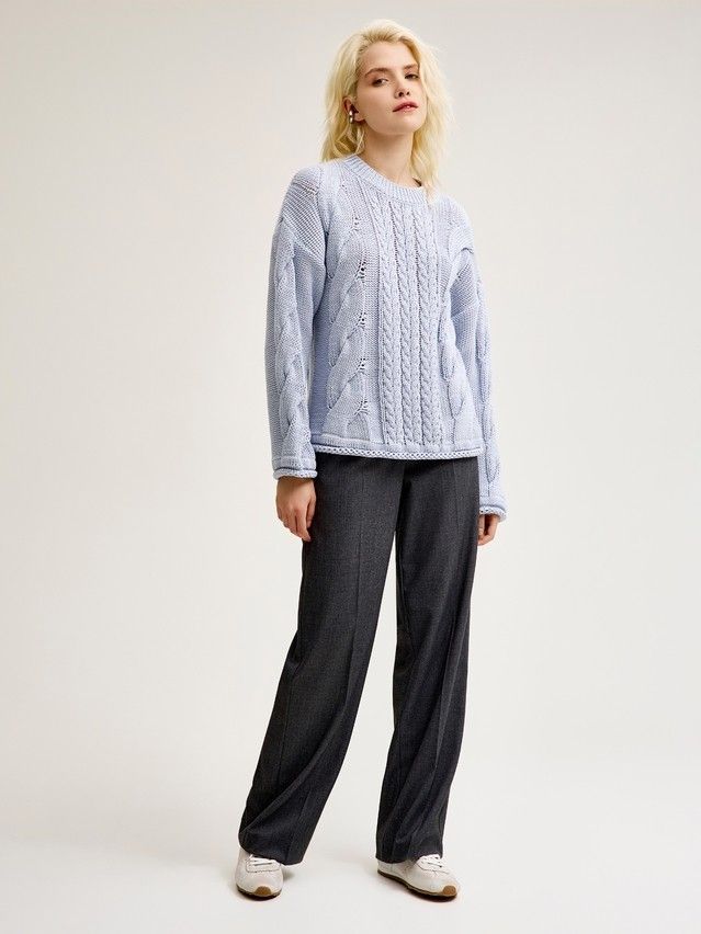 Women's pullover CONTE ELEGANT LDK24124, s.170-84, light lilac - 1