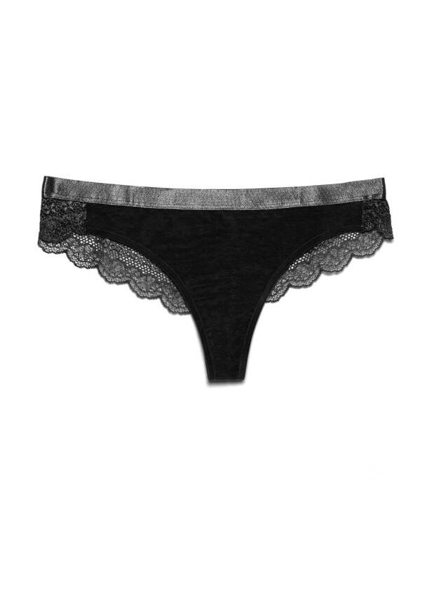 Women's panties FLIRTY LBR 1018 (packed on mini-hanger),s.90, black - 3