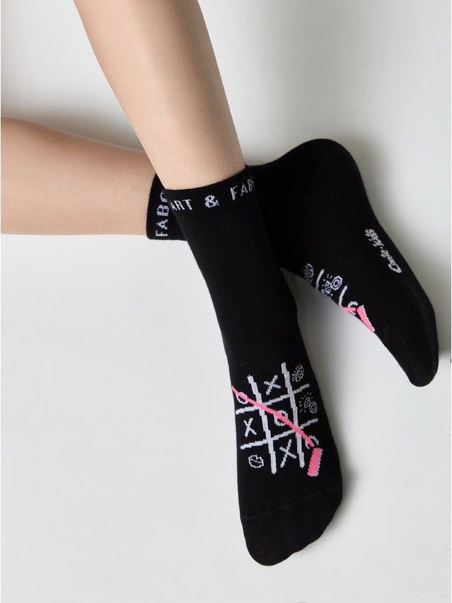 Children's socks CONTE-KIDS TIP-TOP, s.20, 961 black - 2