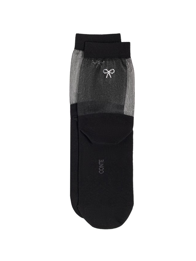 Women's socks CONTE ELEGANT CLASSIC, s.23-25, 683 black - 3