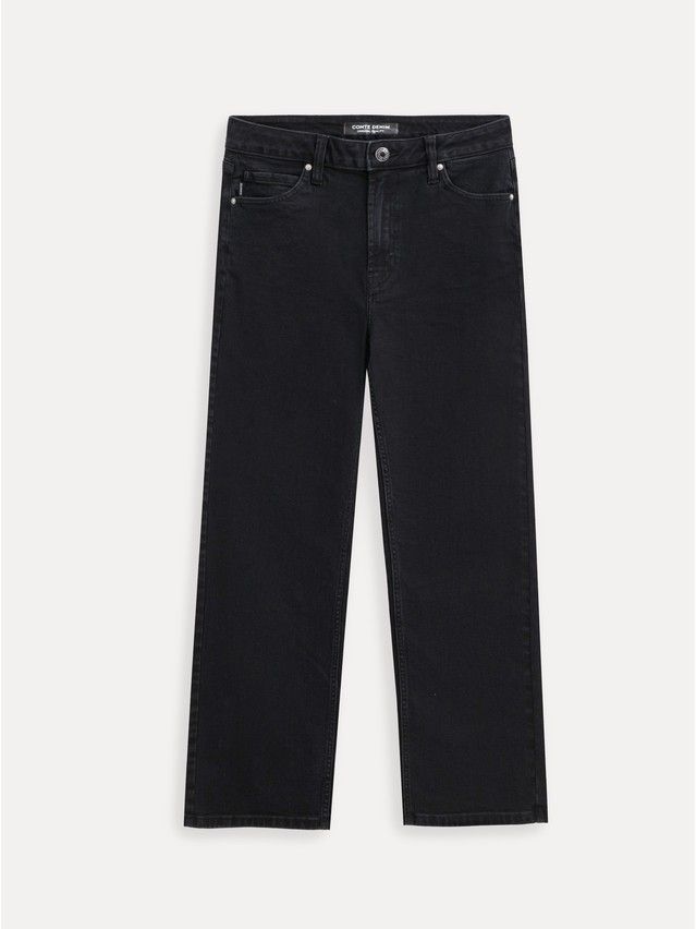 Women's jeans CONTE CON-948, s.164-90, washed black - 9