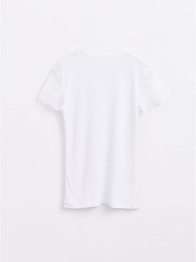Women's polo neck shirt CONTE ELEGANT LD 1360, s.170-100, white - 2