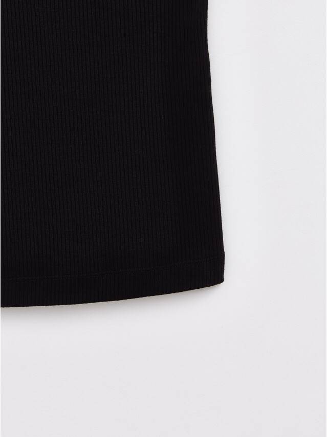 Women's polo neck shirt CONTE ELEGANT LD 1193, s.170-92, black - 6