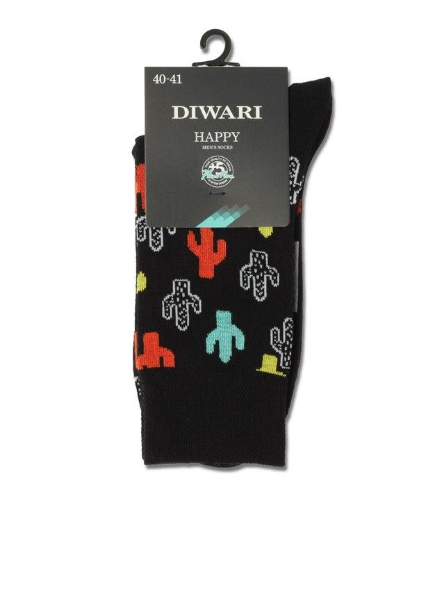Men's socks DiWaRi HAPPY, s. 40-41, 141 black - 4