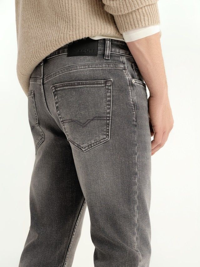 Men's jeans CONTE CNM-05, s.176/80-W30/L32, grey - 5