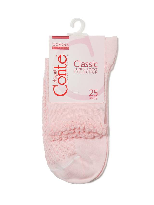 Women's socks CONTE ELEGANT CLASSIC, s.23, 055 light pink - 3