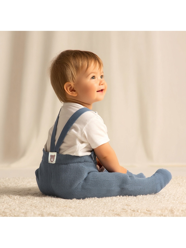Children's tights CONTE-KIDS TIP-TOP, s.62-74 (12),716 denim - 2