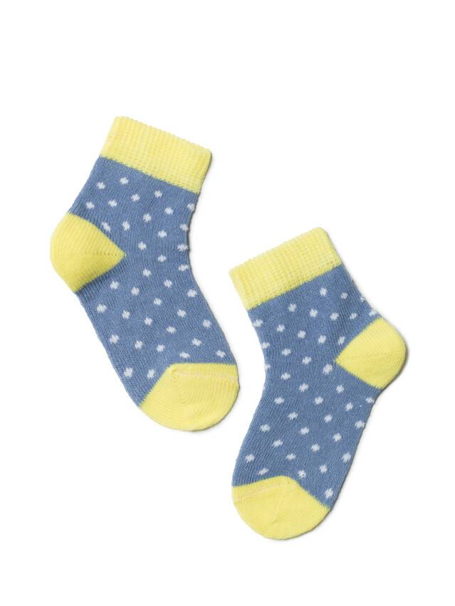 Children's socks CONTE-KIDS TIP-TOP, s.15-17, 214 denim-yellow - 1