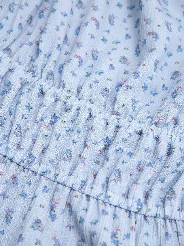Women's blouse CONTE LBL 3472, s.170-88-94, blue-flowers - 6