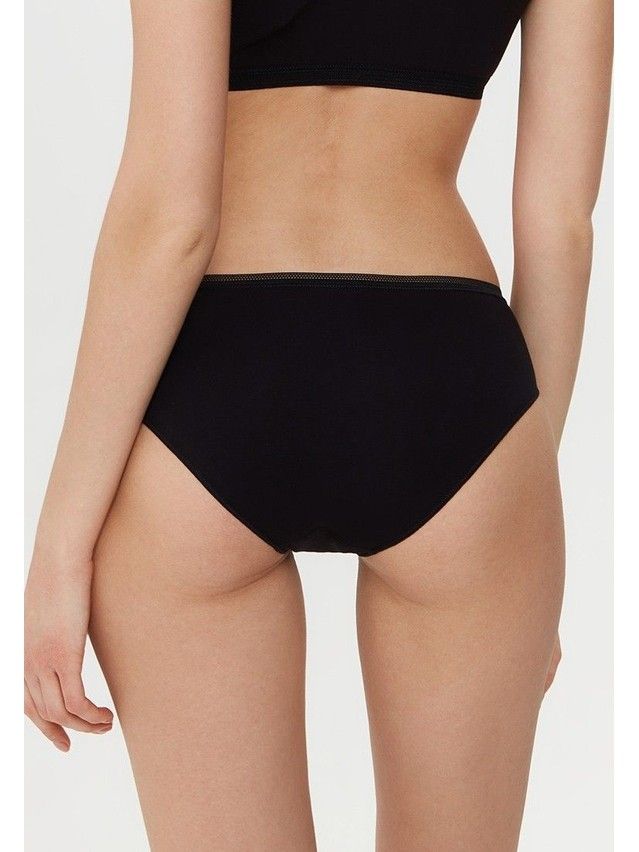 Women's cotton panties LB 2001, 90 / XS, black - 2