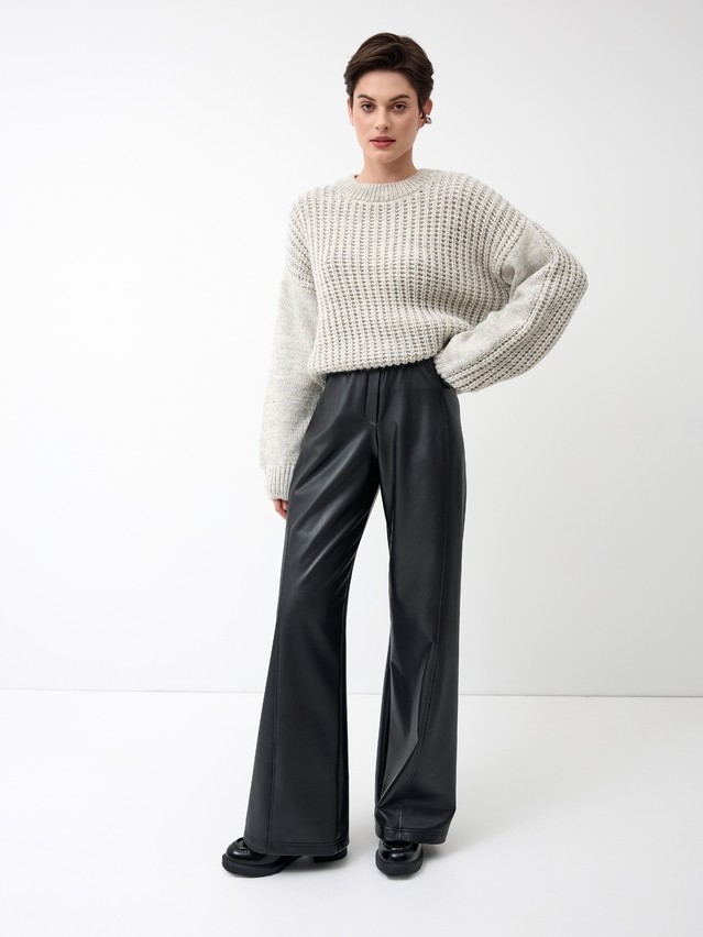 Women's pullover CONTE ELEGANT LDK24137, s.170-84, light gray melange - 5