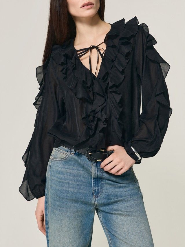 Women's blouse CONTE LBL 3523, s.170-84-90, black - 5