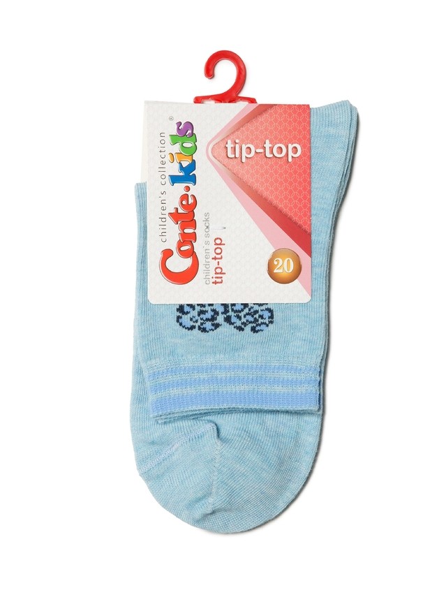Children's socks CONTE-KIDS TIP-TOP, s.30-32, 272 light blue - 2