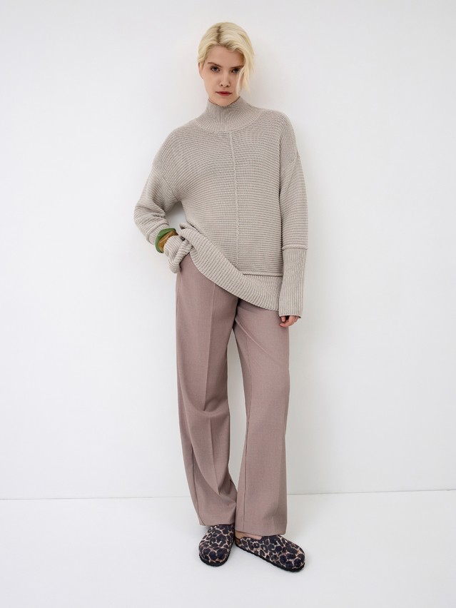 Women's pullover CONTE ELEGANT LDK24135, s.170-84, grey-beige - 1