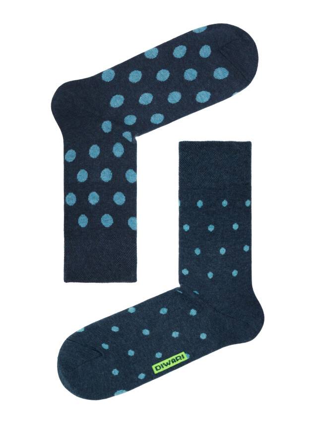 Men's socks DiWaRi HAPPY, s. 40-41, 049 navy-blue - 1