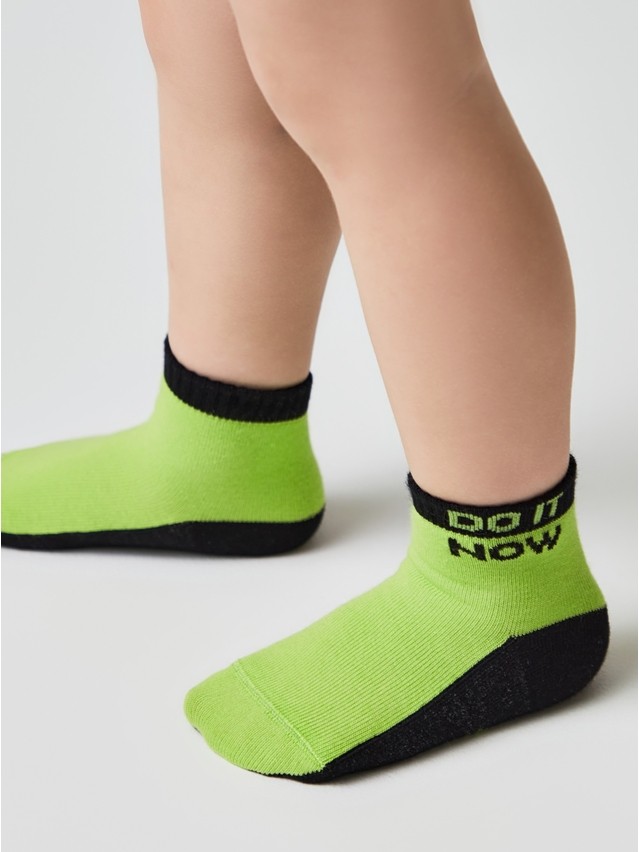 Children's socks CONTE-KIDS ACTIVE, s.12, 577 lettuce green - 1