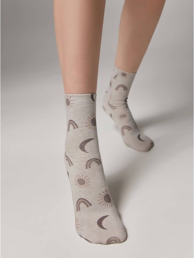 Women's socks CONTE ELEGANT FANTASY, s.23-25, 397 beige - 1