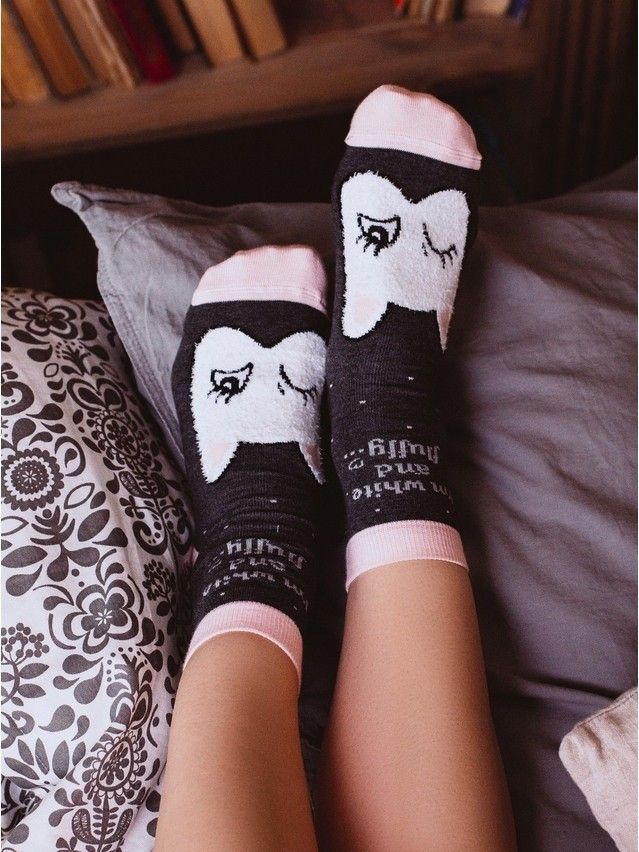 Children's socks CONTE-KIDS TIP-TOP, s.21-23, 422 dark grey - 4