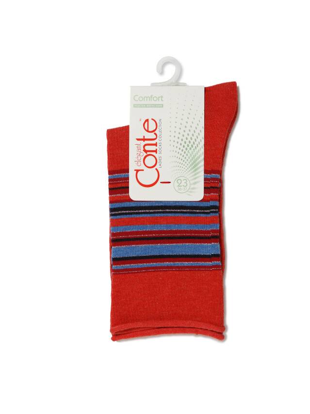 Women's socks CONTE ELEGANT COMFORT, s.23, 027 red - 3