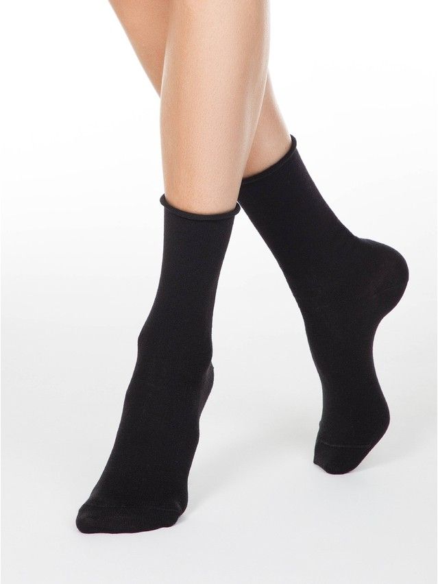 Women's socks CONTE ELEGANT FANTASY, s.23-25, 000 black - 1