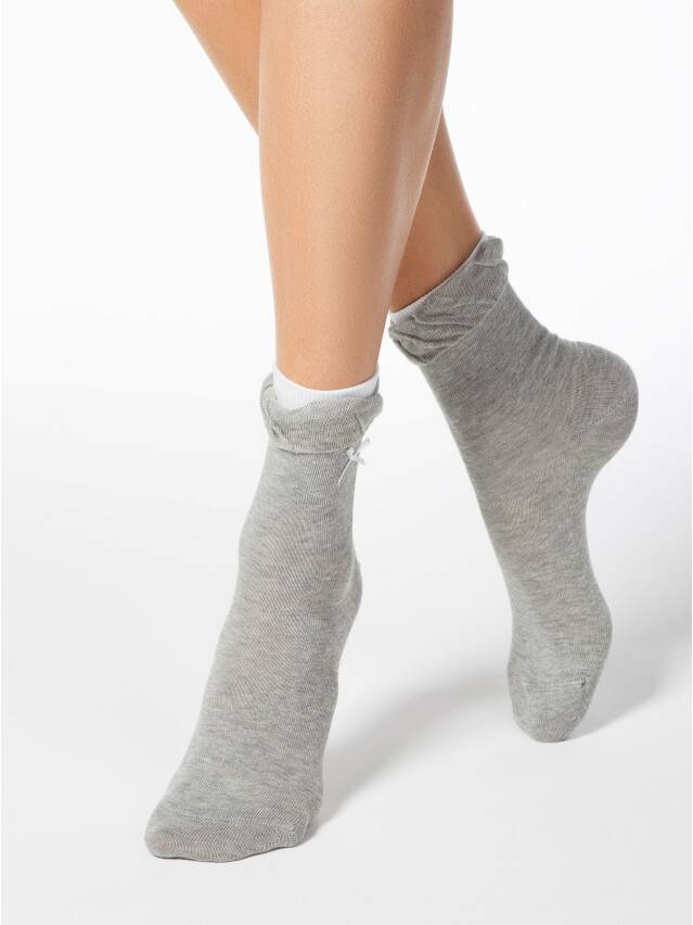 Women's socks CONTE ELEGANT COMFORT, s.23, 037 grey - 1