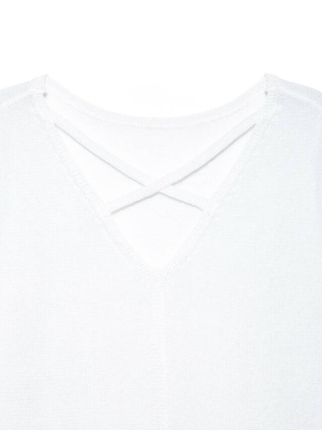 Women's polo neck shirt CONTE ELEGANT LDK048, s.170-84, white - 6