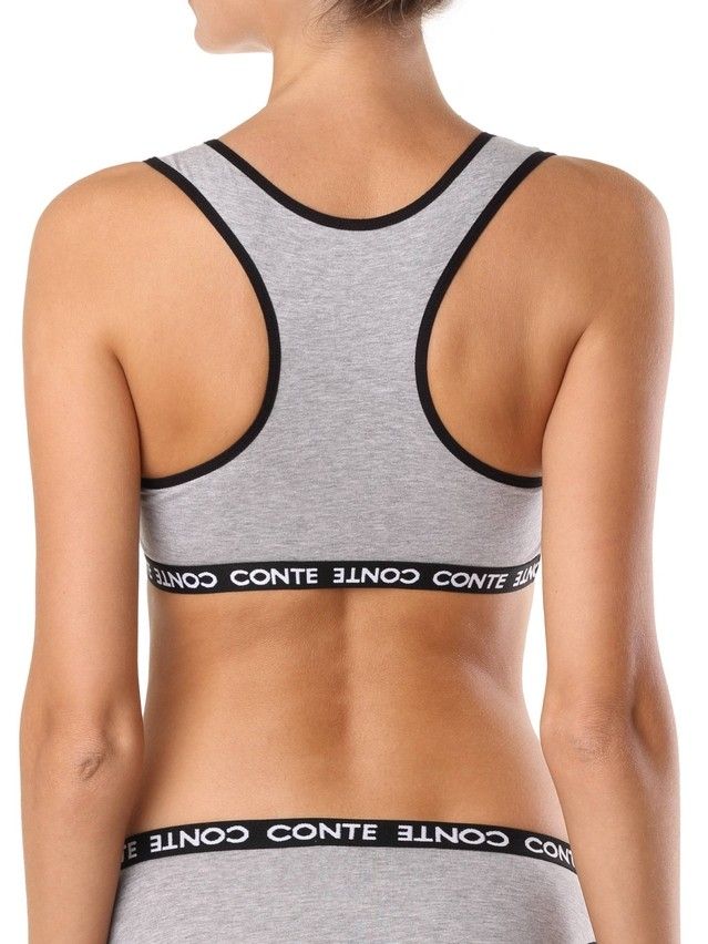 Women's bustier CE ULTIMATE COMFORT LBE 995, s.170-96, grey melange - 4