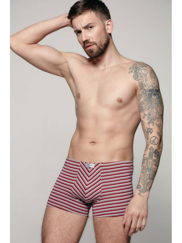 Men's underpants DiWaRi BAND MSH 872, s.78,82, grey-bordo - 1