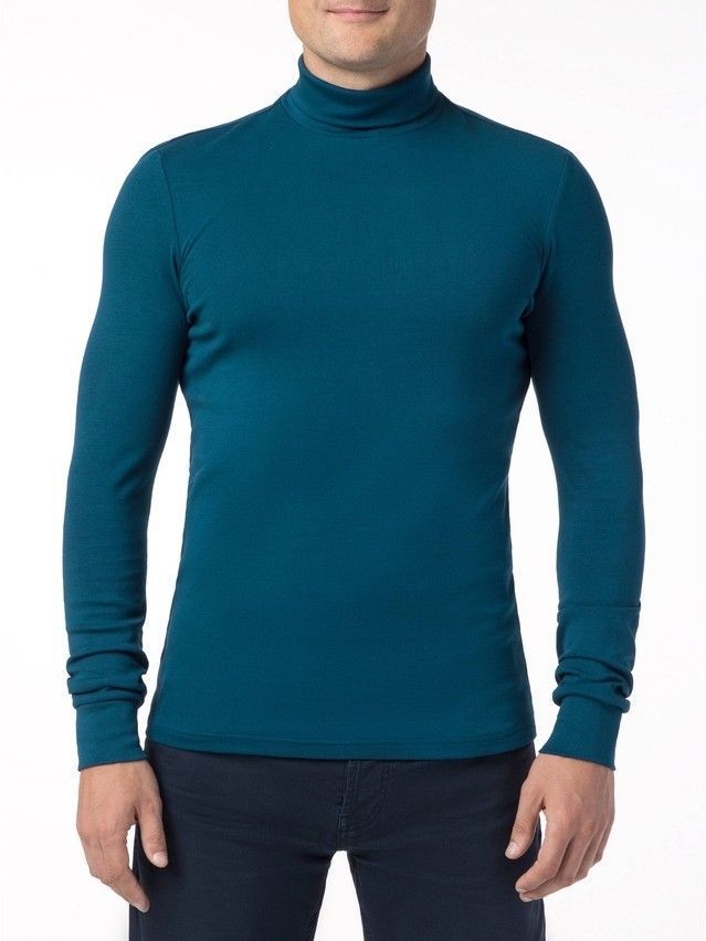 Men's polo neck shirt DiWaRi MD 816, s.170,176-100, greenness of the sea - 2