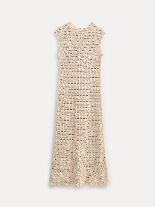 Women's dress CONTE ELEGANT LDK2569, s.170-84-90, ecru - 6